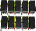 Ethernet Surge Protector 10 Pack PoE+ Gigabit Gas Discharge Tube Mounting Flange RJ45 Lightning Suppressor LAN Network CAT5 CAT6 1000 Mbps B18531