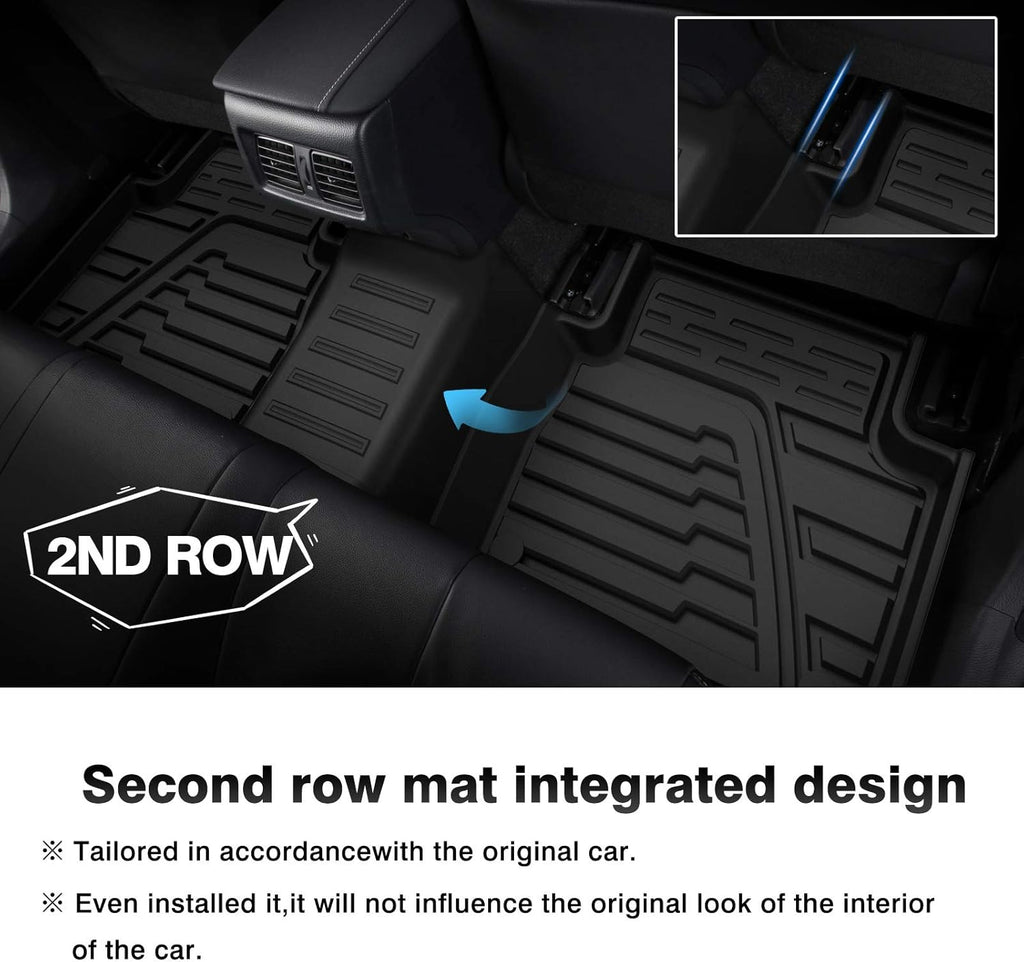 Black All Weather Floor Liners for Toyota Corolla Sedan N5257