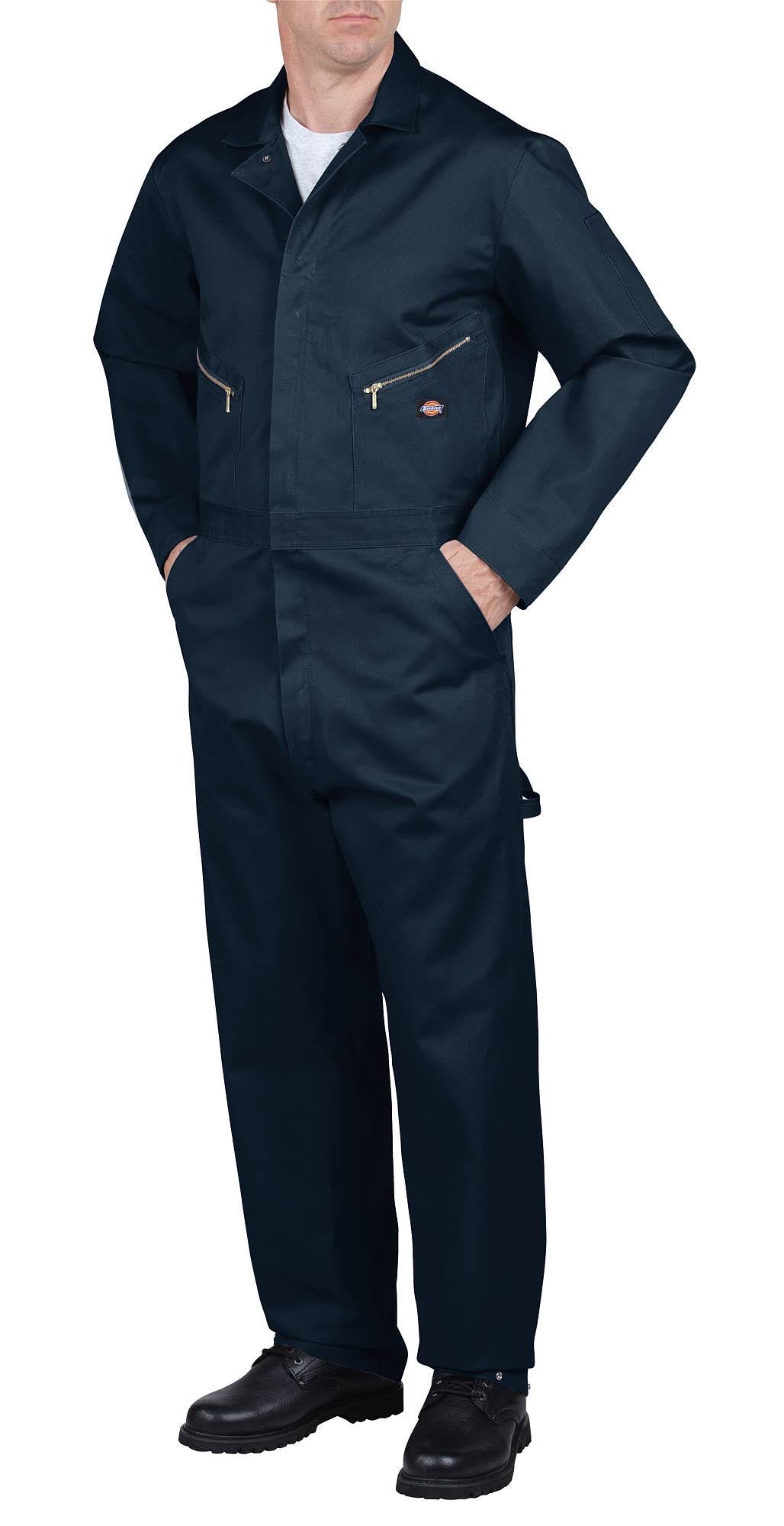Dark Navy Cotton Coverall I3533