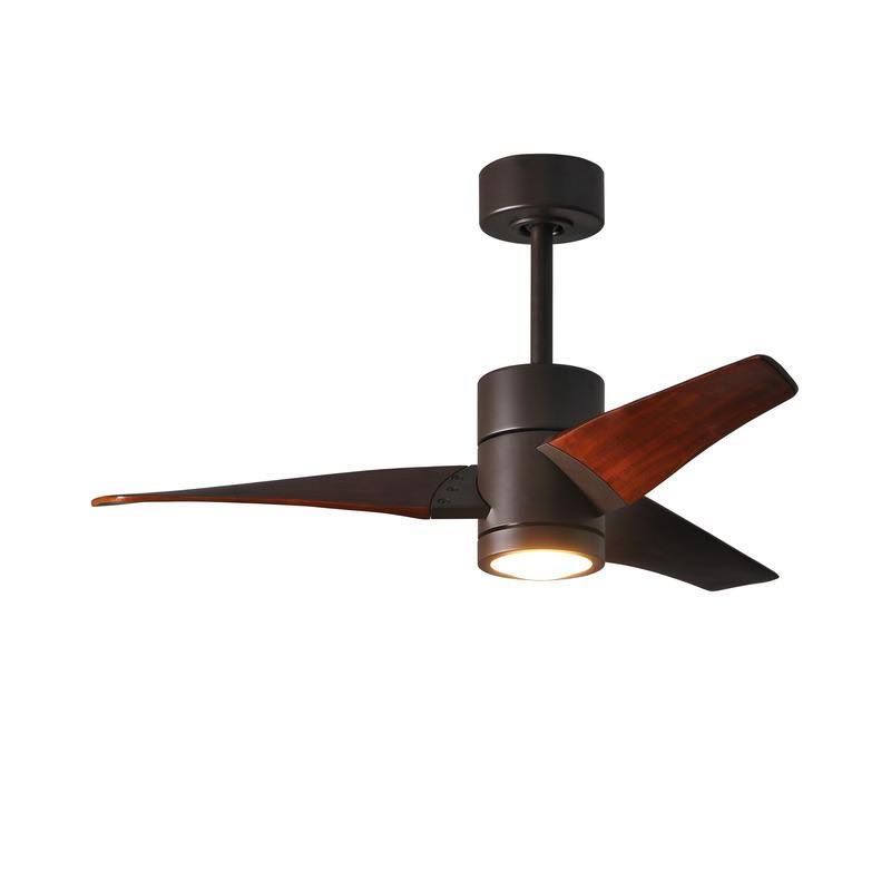 Textured Bronze and Matte White Ceiling Fan Z1863