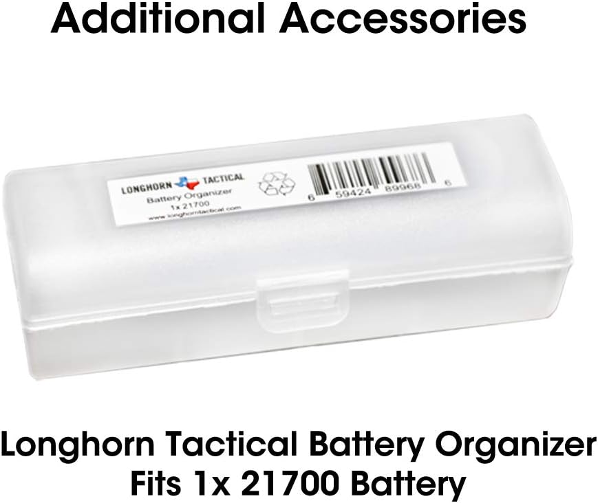 1500 Lumen Long-Range Rechargeable Hunting Light and Battery Case Y77211
