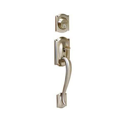 Lifetime Polished Brass Double Cylinder Handleset N400