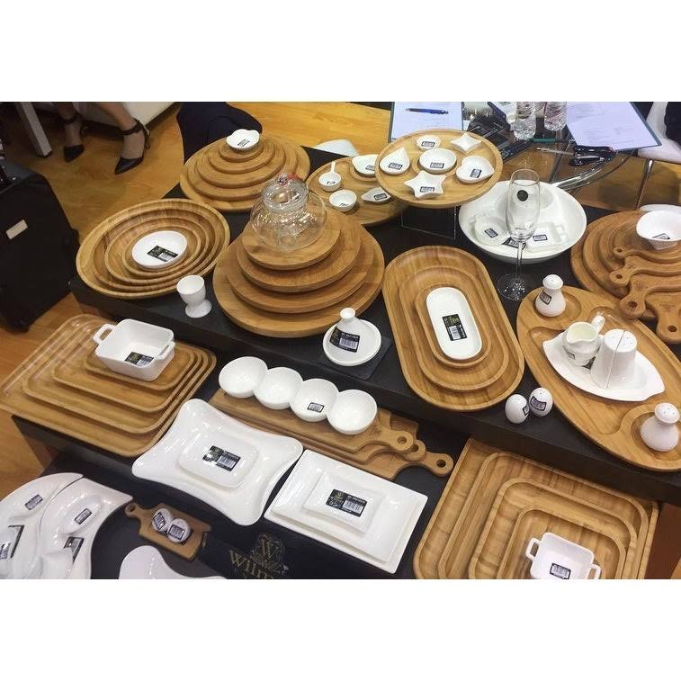 Set of 6 Two Section Platters G605614