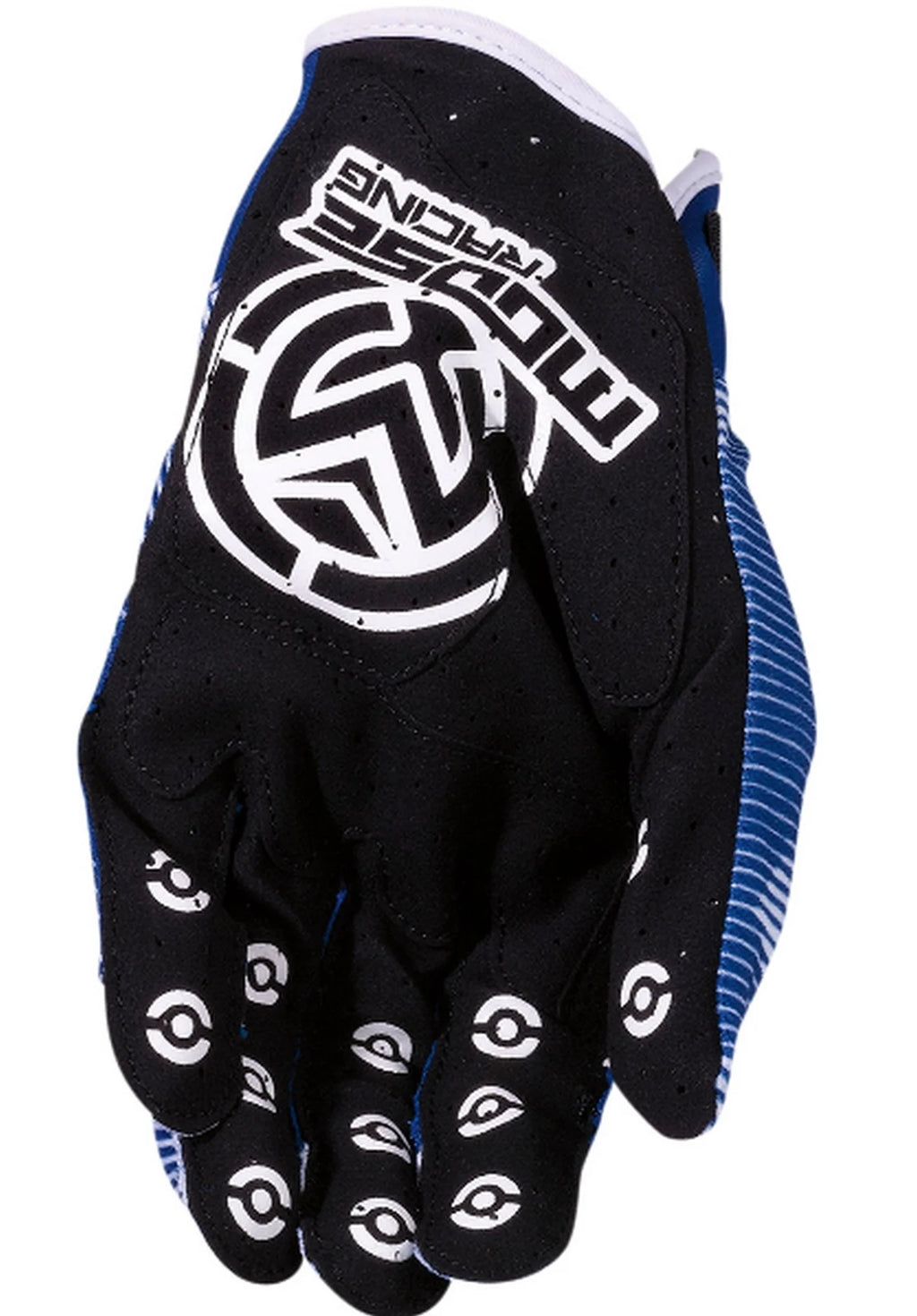 Blue/White MX Offroad Gloves D594
