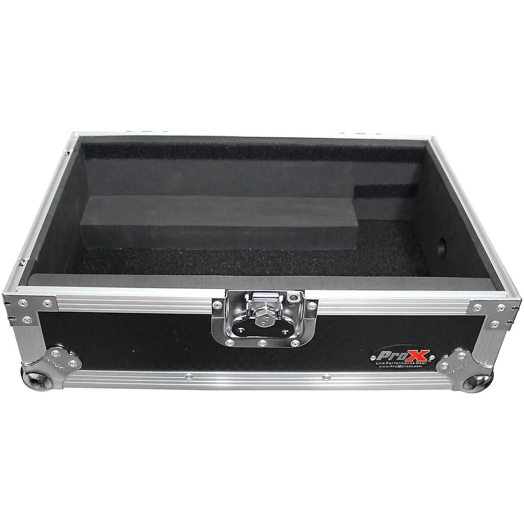 Silver ATA Style Flight Road Case for 10 in. DJ Mixer S7290