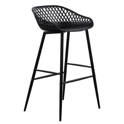 Black Patio Bar Stool Frame K815634