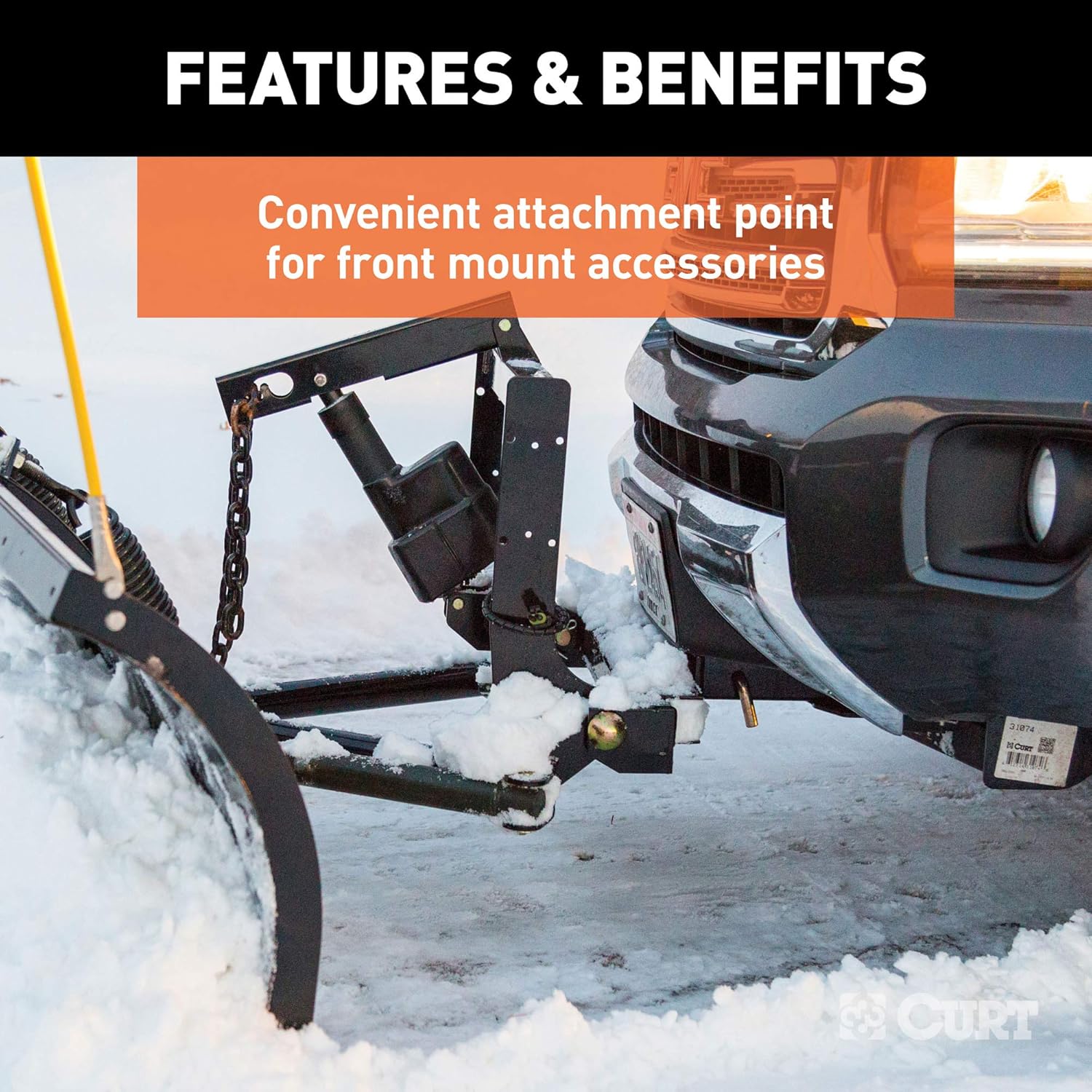 2-Inch Front Receiver Hitch D1071