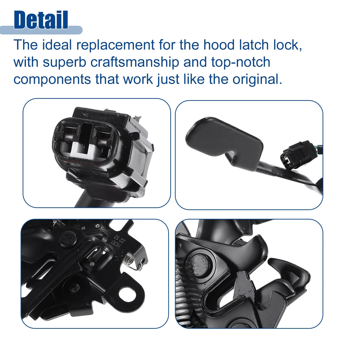 Hood Latch Assembly for Toyota RAV4 2019-2021 I5001