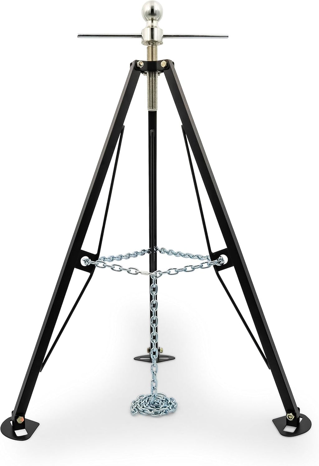 Heavy Duty Gooseneck Stabilizer Tripod Jack, Anti Rust Steel, 7500 lb Weight Capacity K93800