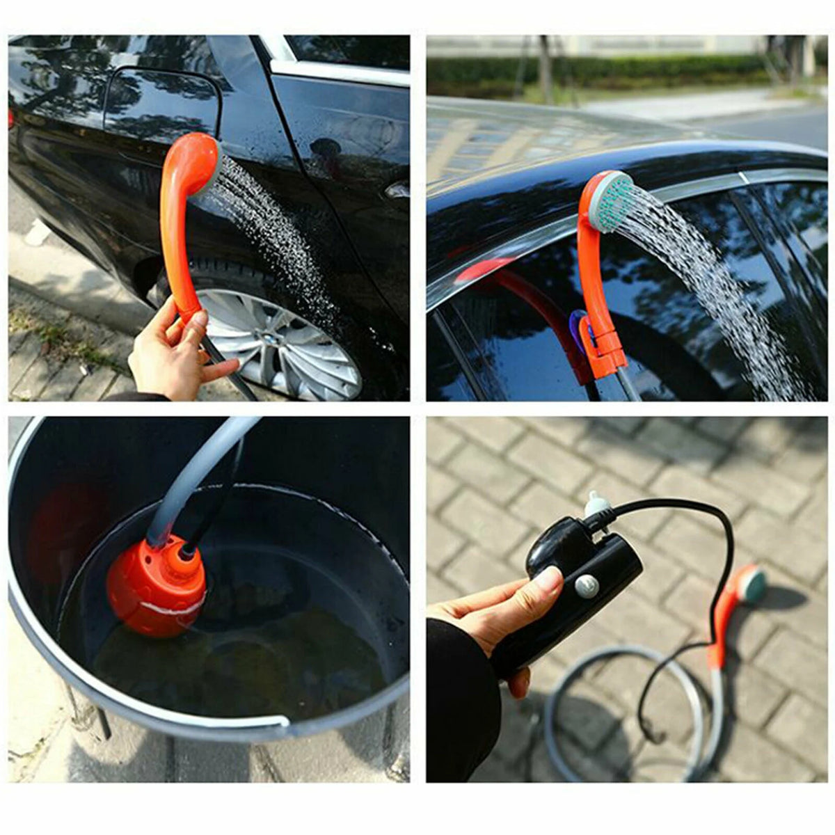 62W Outdoor Portable Camping Shower Head H316