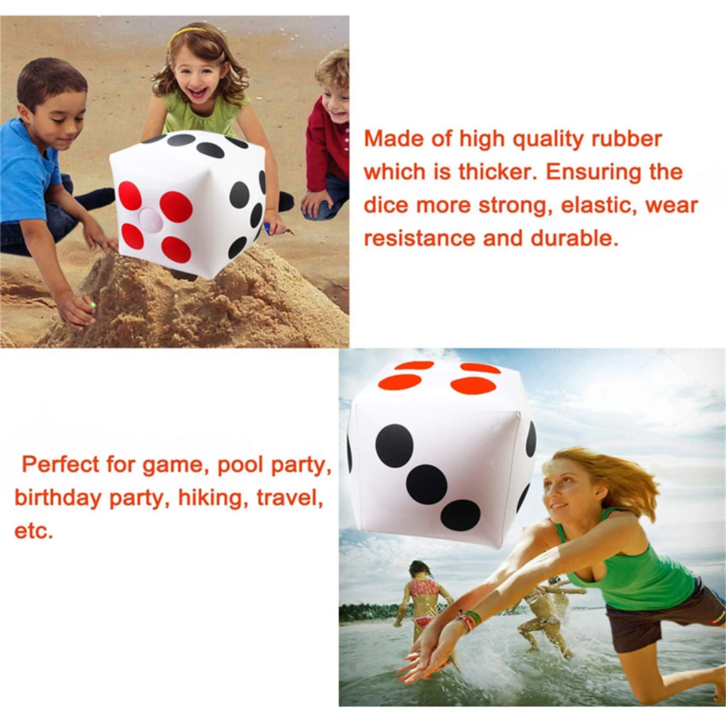 13" Jumbo Inflatable Dice Set T6890
