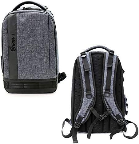 Canvas Camera Backpack with Rain Cover O201684