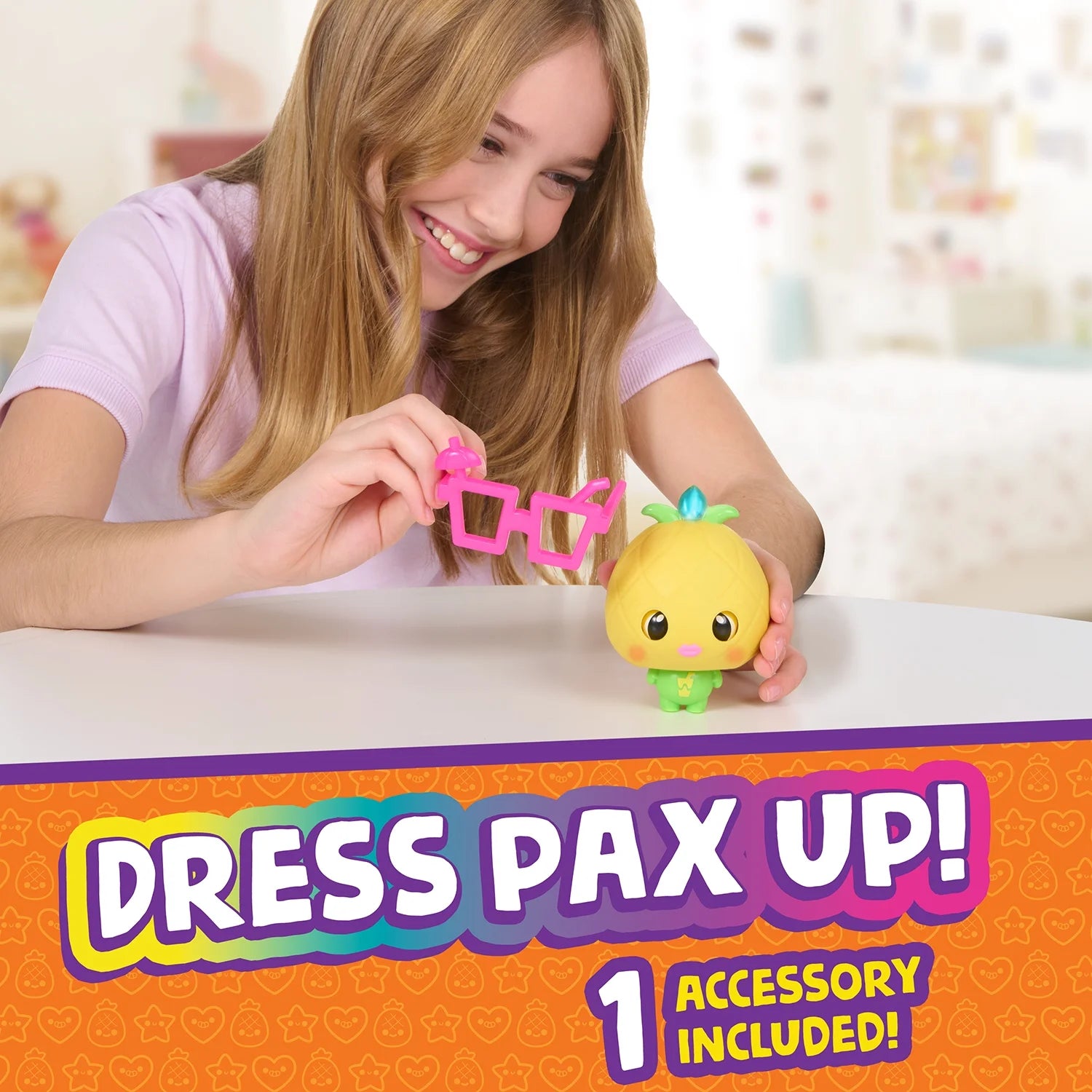 Pineapple Interactive Doll Collectible With Accessories D373