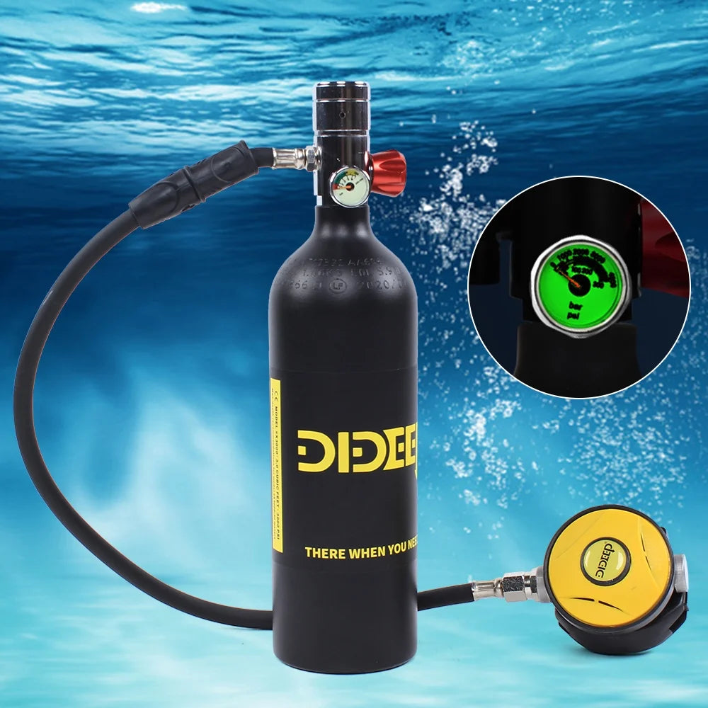 Portable Mini Scuba Cylinder Diving Kit 1L 3000PSI R534032