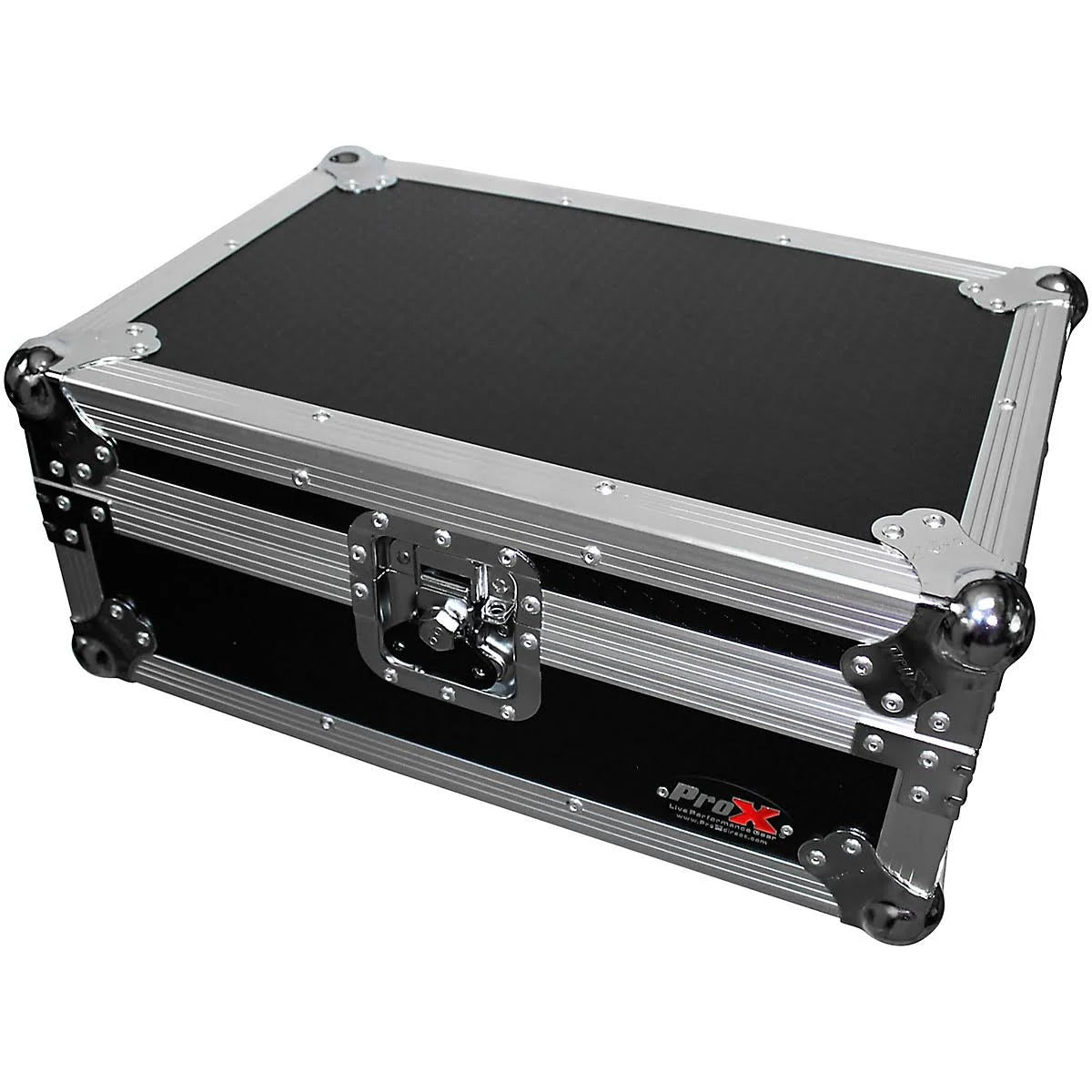 Silver ATA Style Flight Road Case for 10 in. DJ Mixer S7290