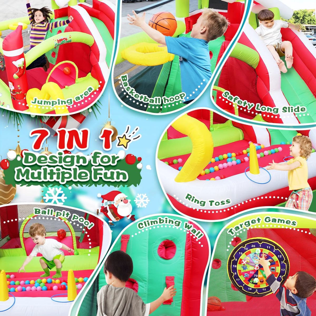 Inflatable Bouncer with Blower Y936