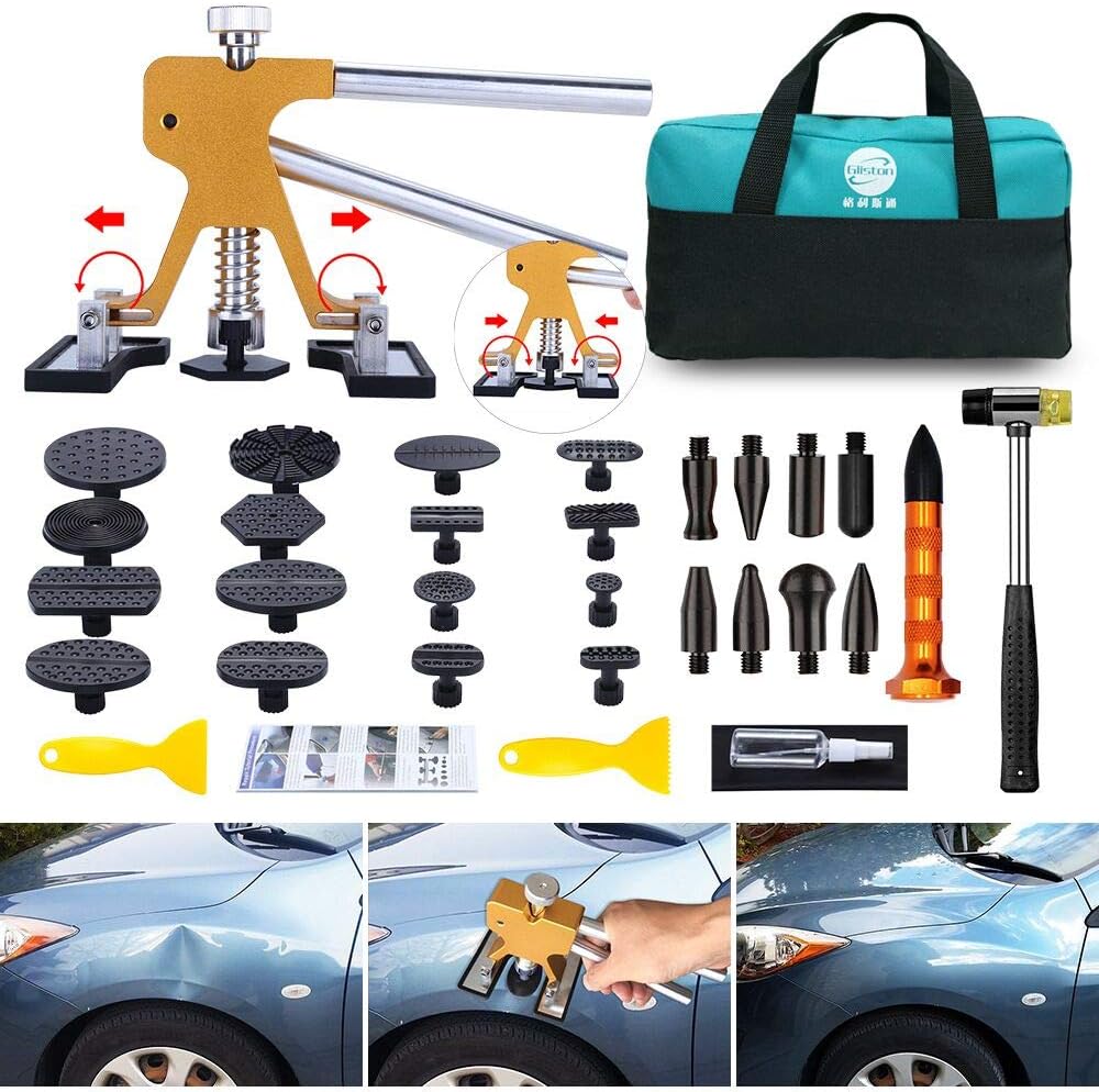 35pcs Dent Puller Kit with Adjustable Width Dent Repair Tools L18141