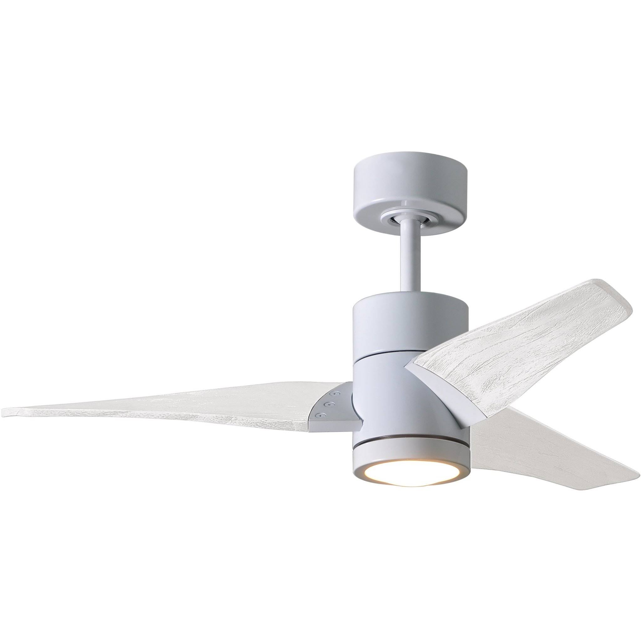 Textured Bronze and Matte White Ceiling Fan Z1863