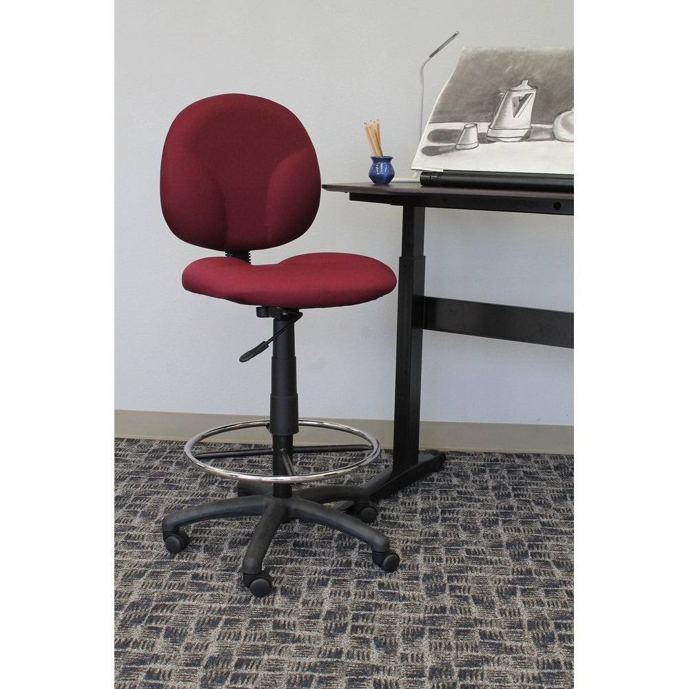 Black Drafting Stools with Footring Q1420