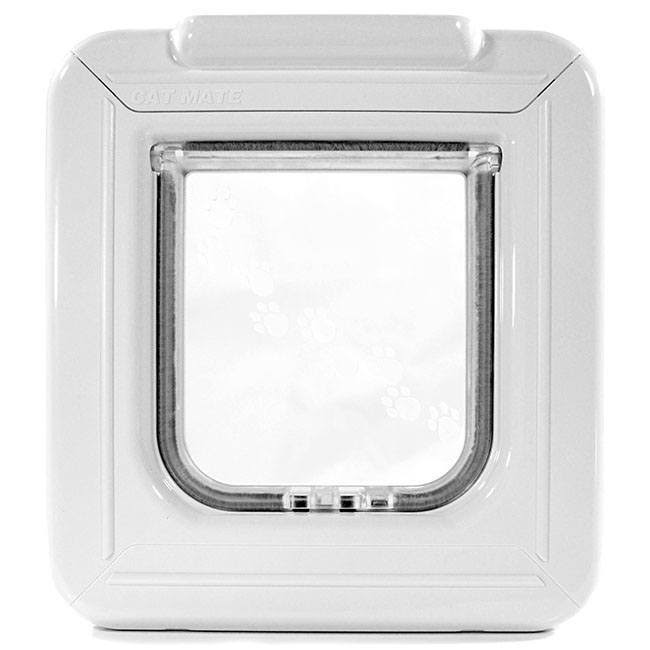 White Cat Flap P931