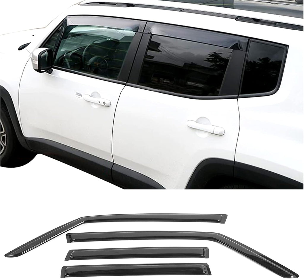 Slim Tinted Acrylic Wind Sun Rain Guard Pack of 2 M200753