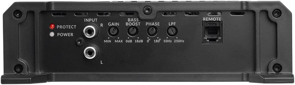 640W Peak 2-Ohm Stable Class-A/B 4-Channel Car Audio MOSFET Amplifier Pack of 2 A692