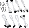 Mod White Sleeved Modular PSU Cable Set C3295