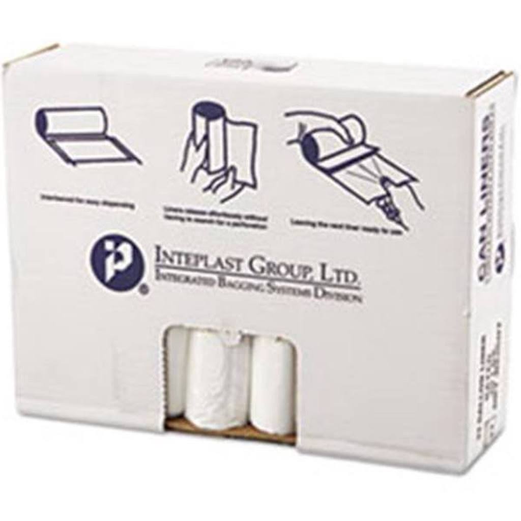 Clear 33 x 39 in. 11 Micron High-Density Can Liner E8539