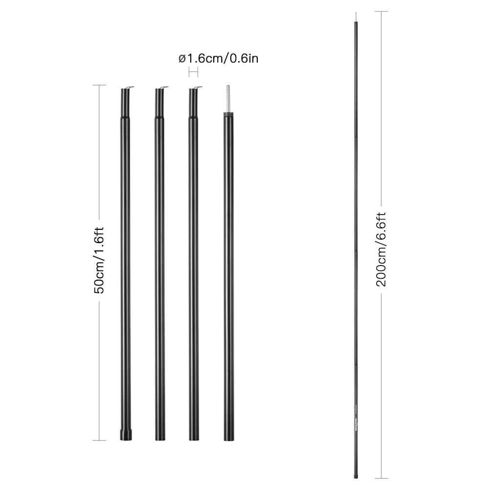 Galvanized Iron Tent Canopy Support Rods I770