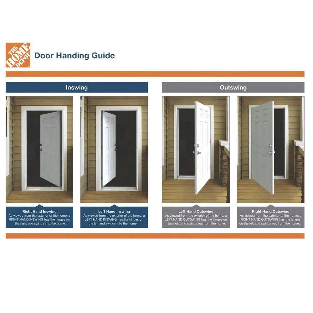 36 in. x 80 in. Full Lite Primed Steel Prehung Left-Hand Inswing Front Door with Brickmould B22873