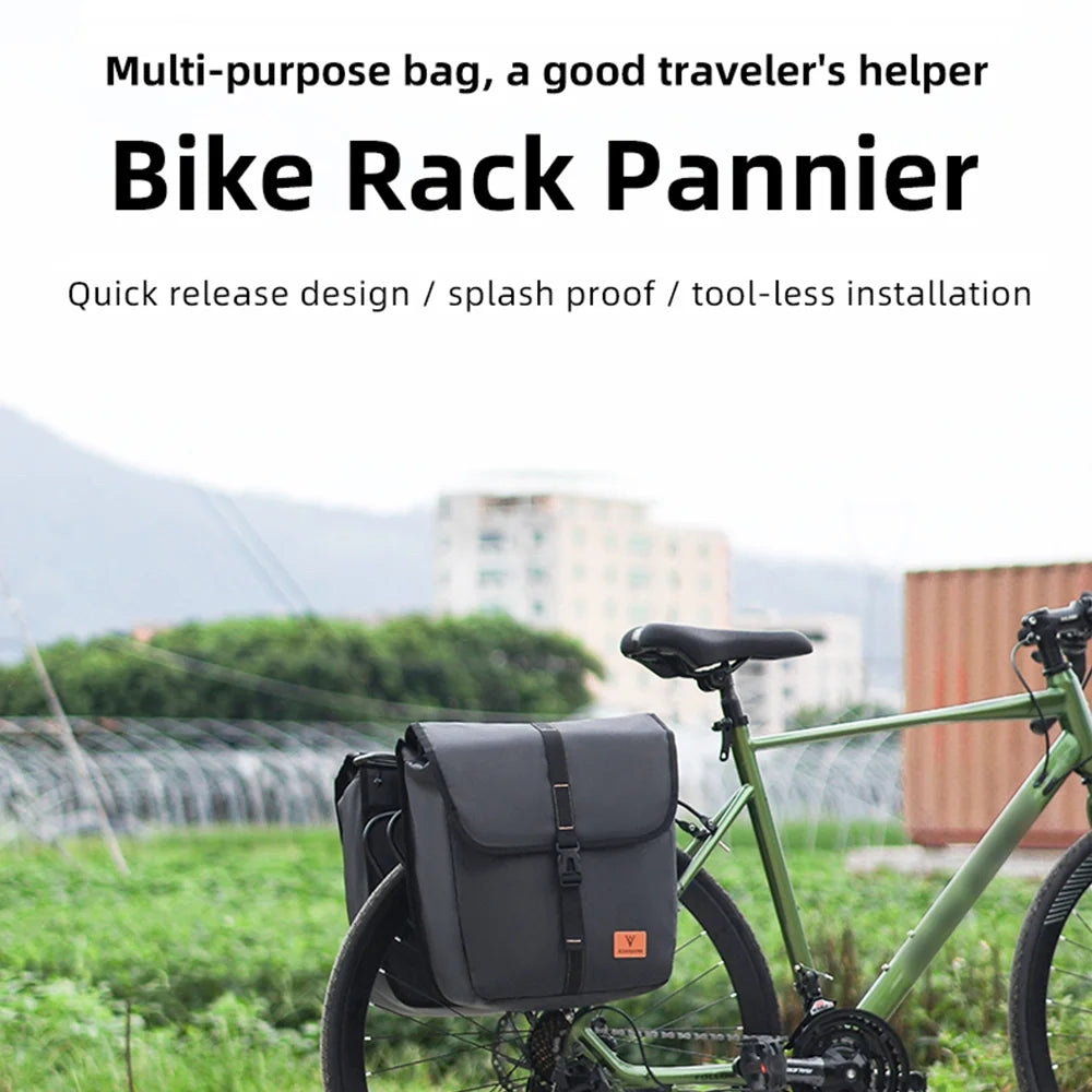 Waterproof Large Capacity Bike Panniers Bag for Rear Rack W871823