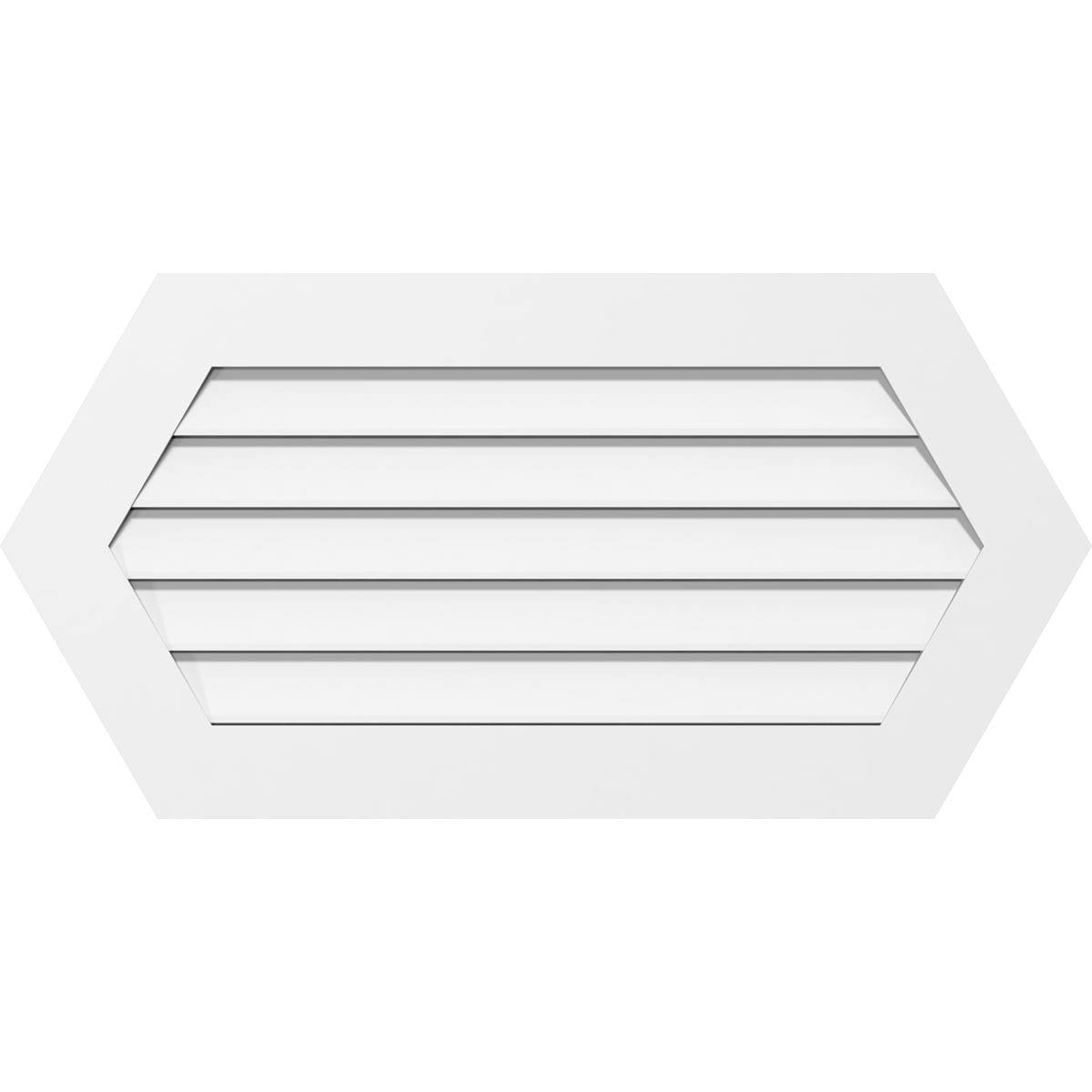 PVC Gable Vent F202239