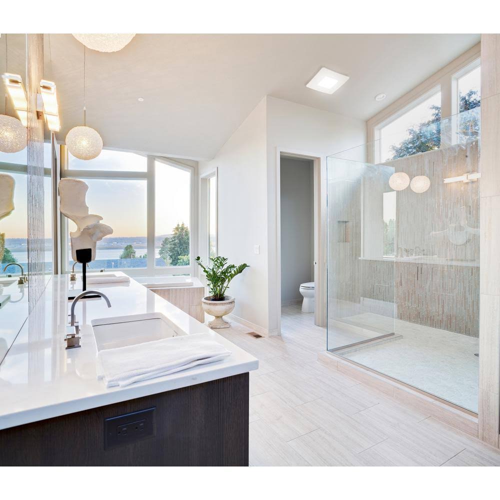 Bathroom Exhaust Fan with LED Lighting Y489