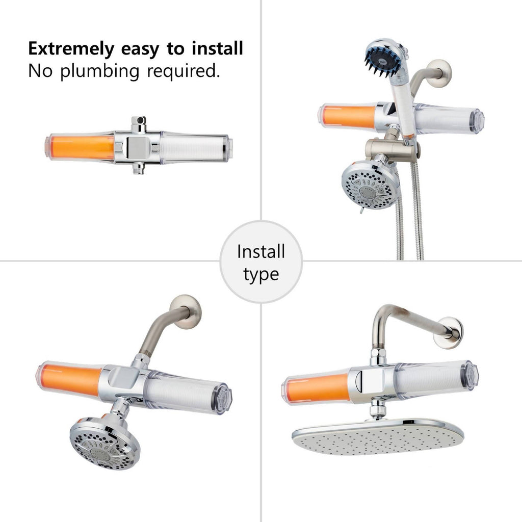 Universal Inline Shower Filter E24876