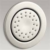 Vibrant Polished Nickel Round Body Spray G51993