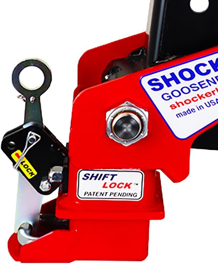 Gooseneck Air Hitch & Coupler, Round 4" Straight Pin 30K SL V591