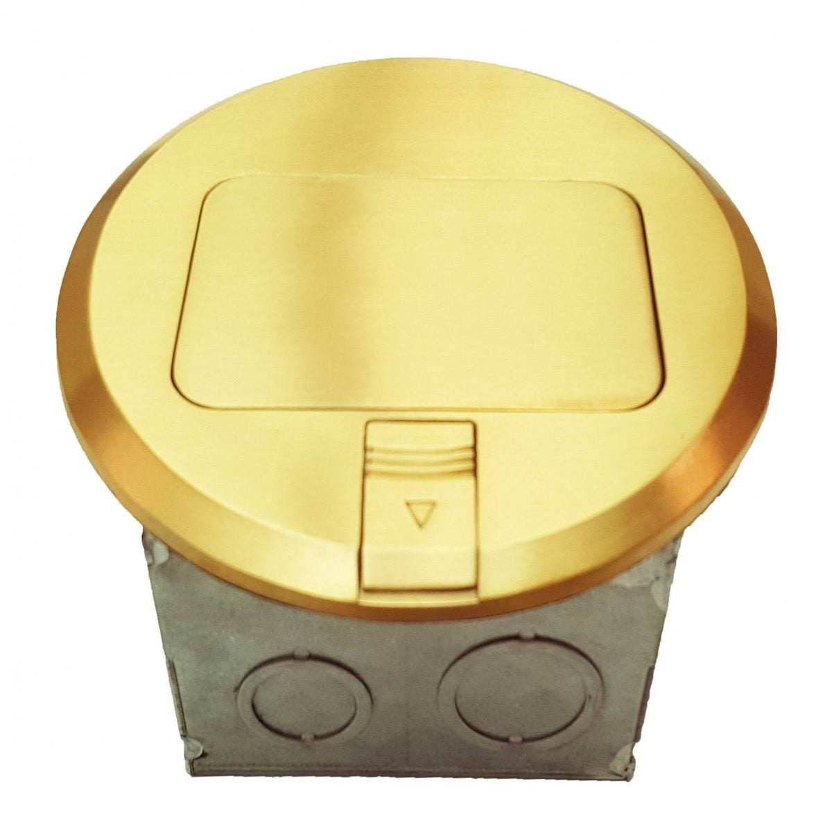 1-Gang 20A Tamper Weather Resistant Pop-Up Floor Box Assembly Kit I744