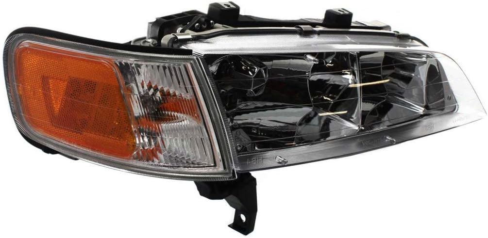 Passenger Side Headlight Assembly for Honda Accord 1994 95 96 1997 Pack of 2 L145