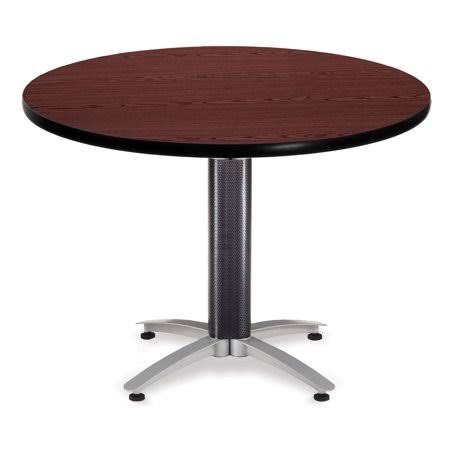 42 inch Mesh Base Laminate Top Round Table G5777