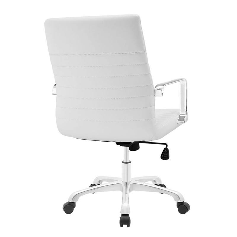 White Swivel Office Chair I2385