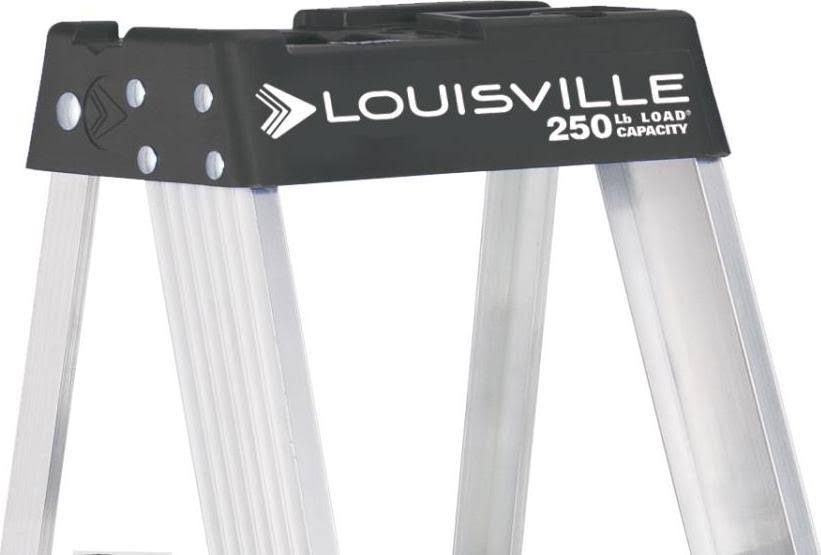 4-Foot Aluminum Stepladder, 250-Pound Capacity, Type I H6432