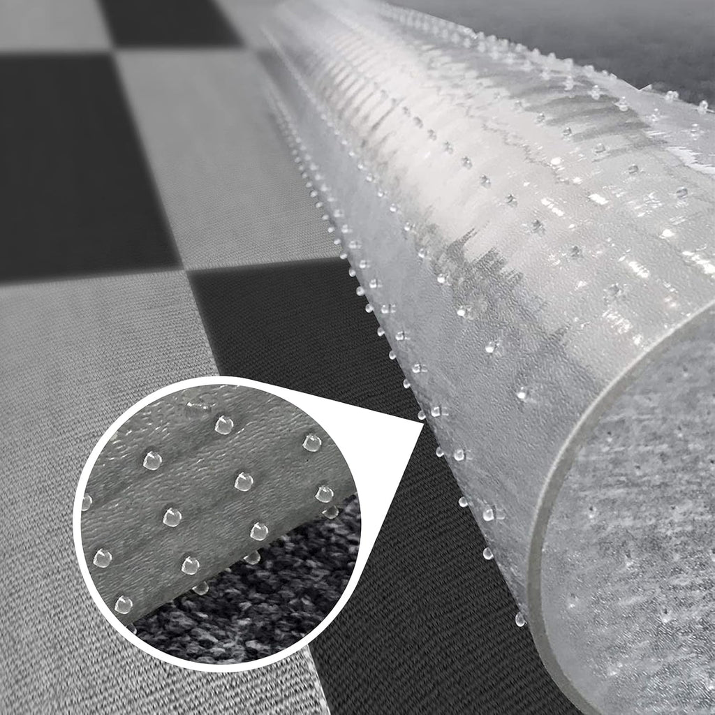 Transparent 3Pcs Office Chair Mat for Carpet Floor R955