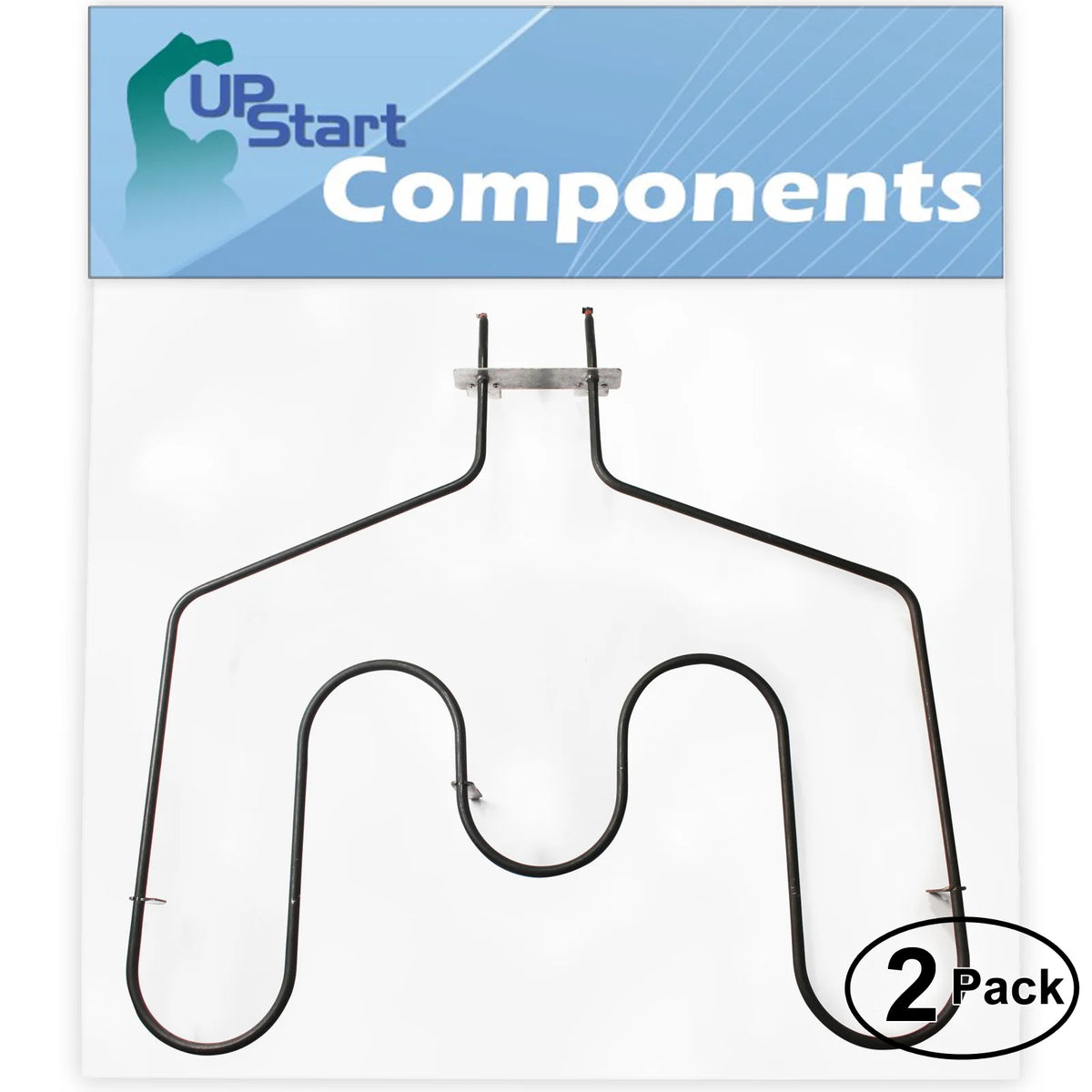 2-Pack Replacement Bake Element for General Electric Oven X608271