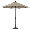 9 ft. Black Deluxe Auto Tilt Umbrella J178100