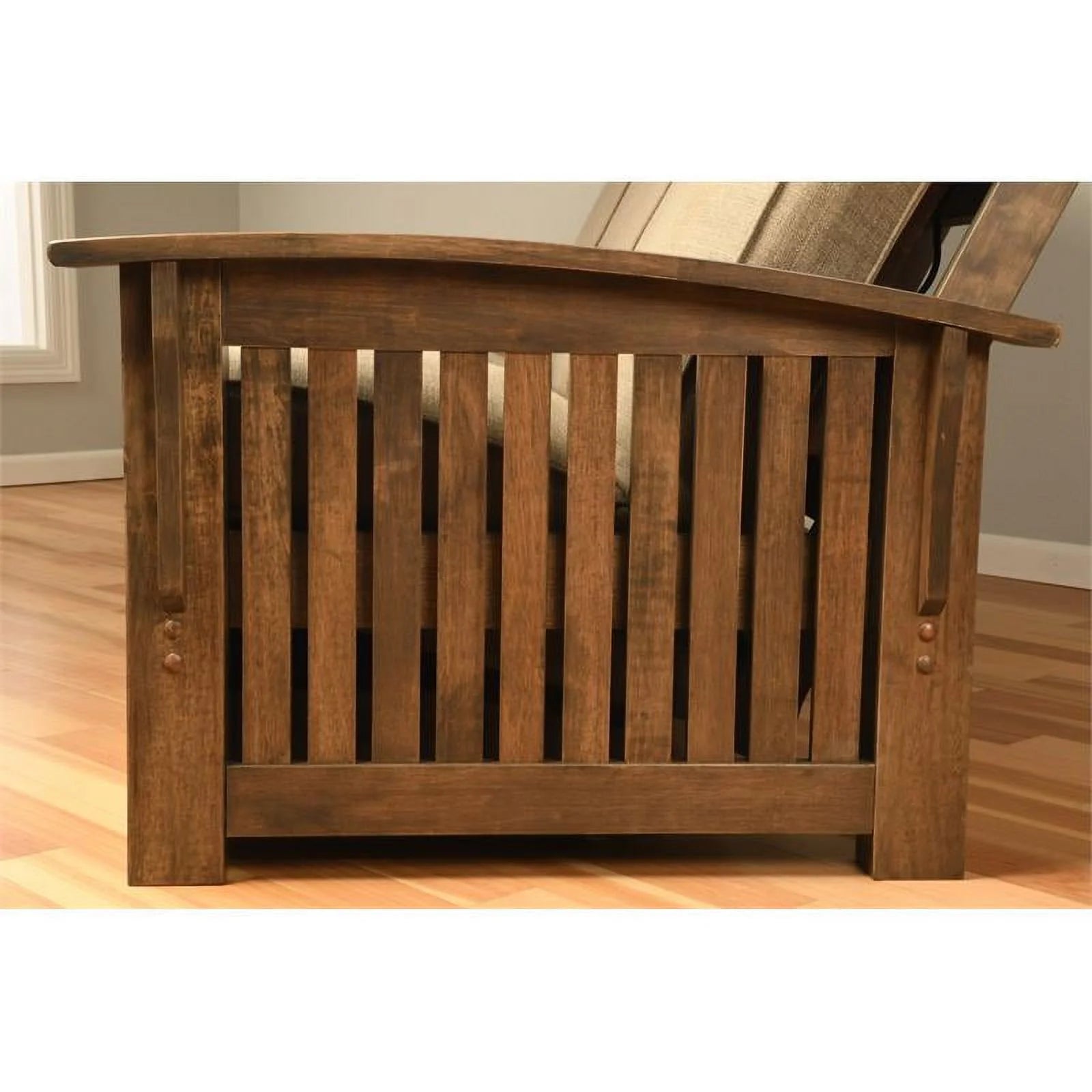 Queen-size Wood Storage Futon X614