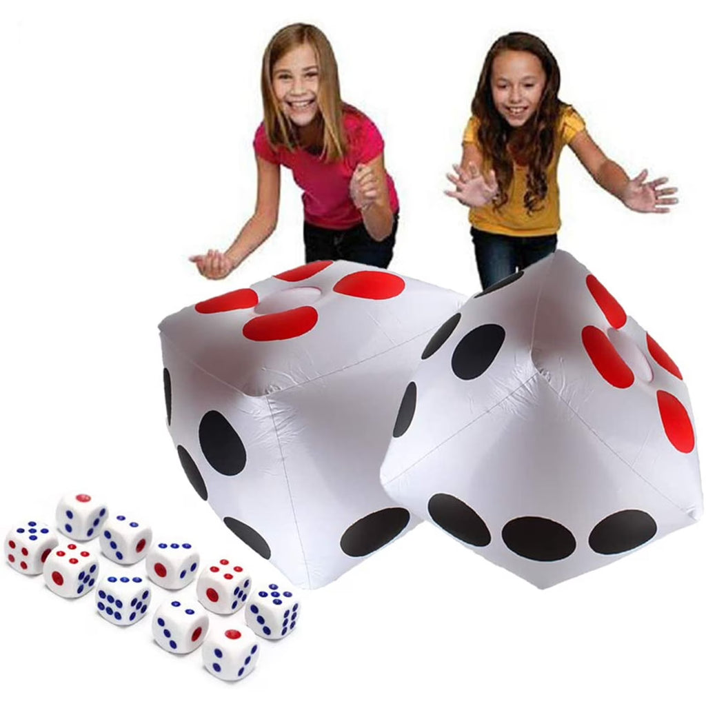 13" Jumbo Inflatable Dice Set T6890
