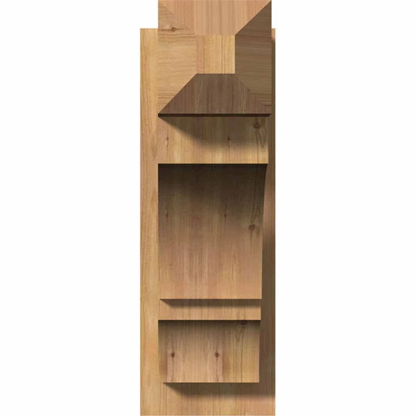 7 1/2x22W x 22x22D x 22x22H Western Red Cedar Craftsman Outlooker I71183