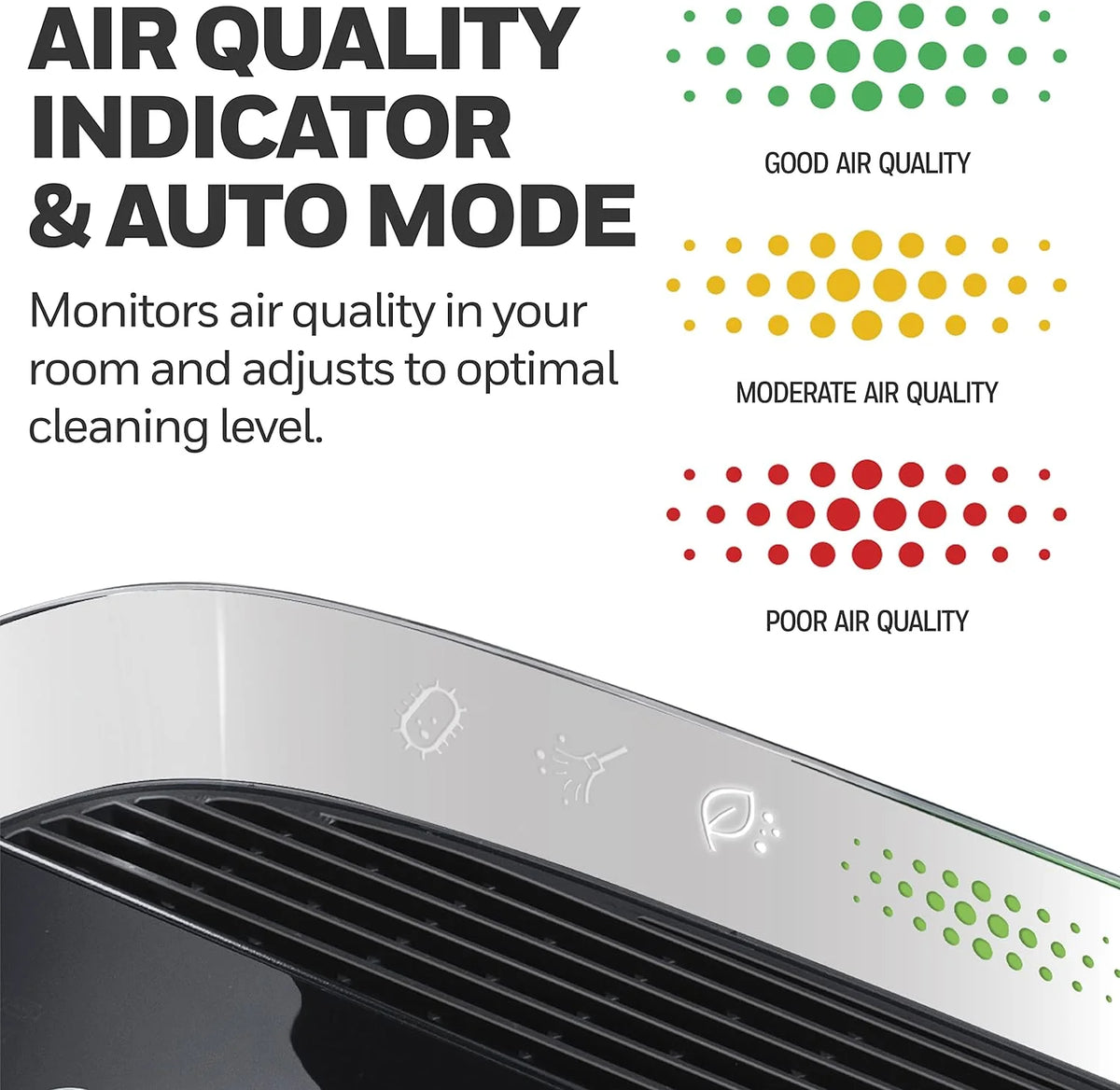Open Box HEPA Air Purifier with Air Quality Indicator U97218
