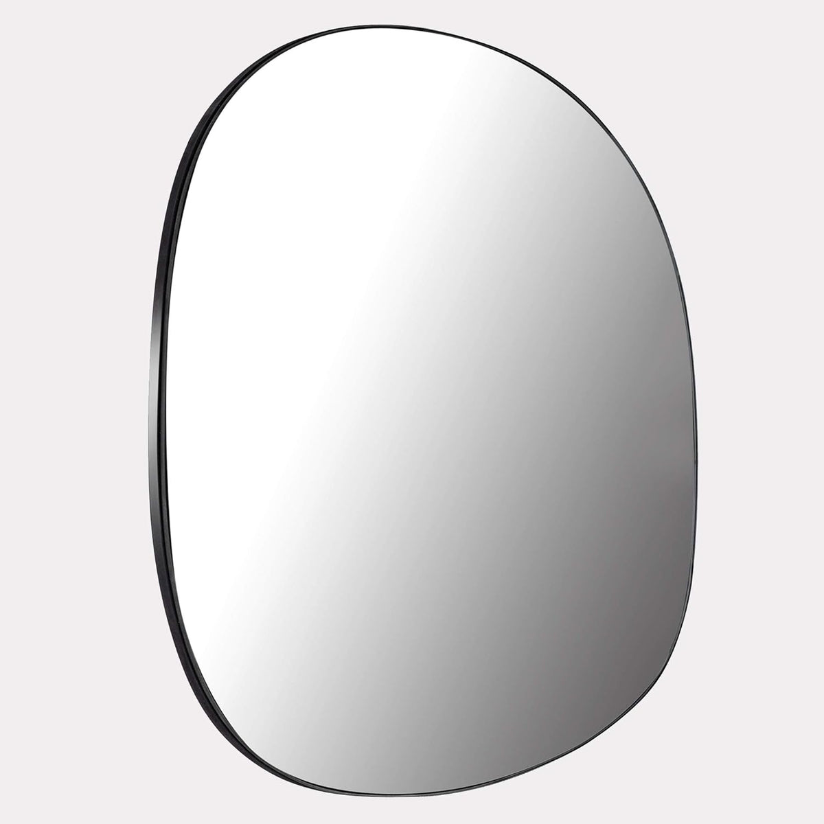 Asymmetrical Wall Mounted Mirror, 19.7 x 20.5 Inches S147