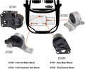 Complete Engine Motor & Transmission Mount Kit for 2002-2006 Nissan Altima 2.5L Auto Trans U390